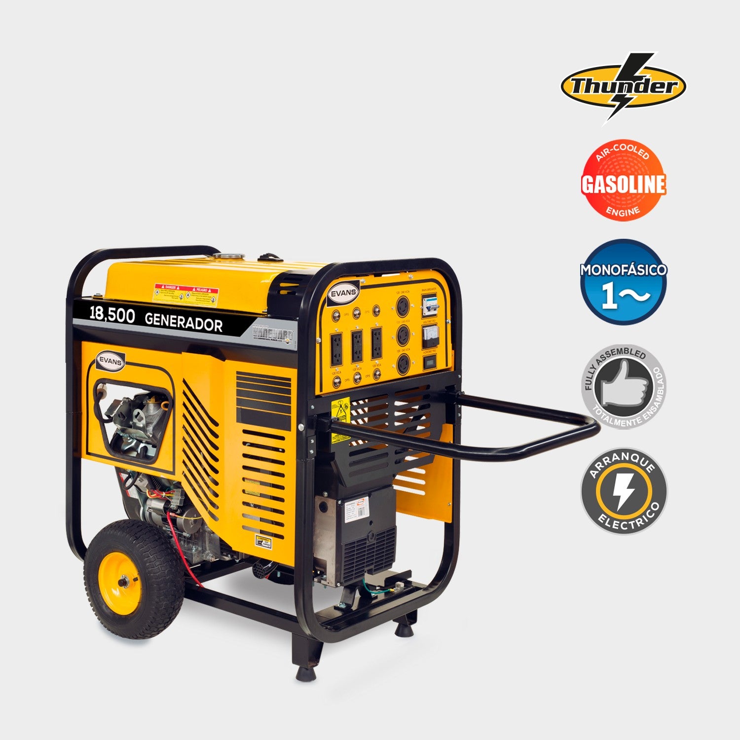 GENERADOR MONOFASICO 19.5KVA B&S - G185MG3500BS