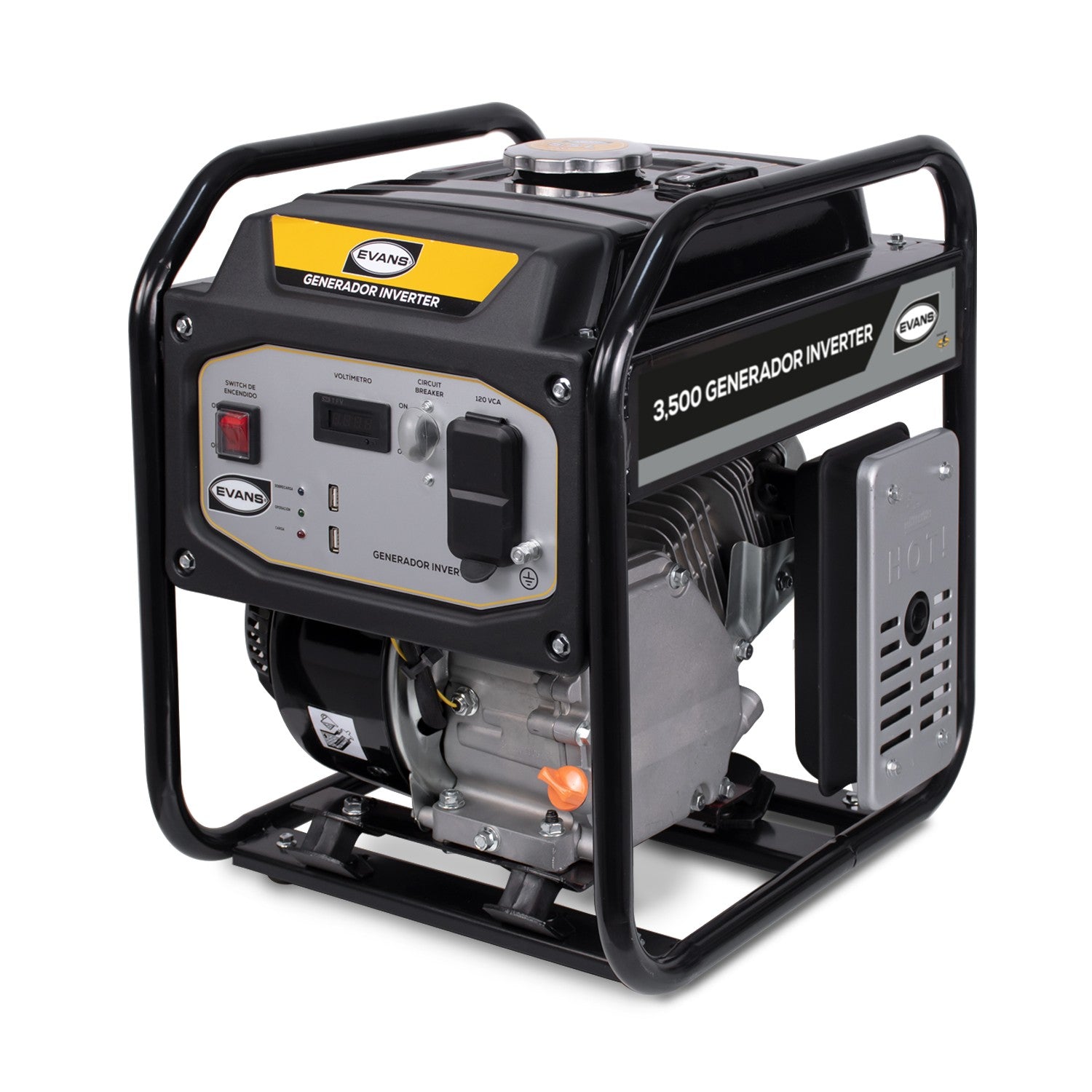 GENERADOR 3.5KVA 7.0HP THUNDER - GI35MG0700TH