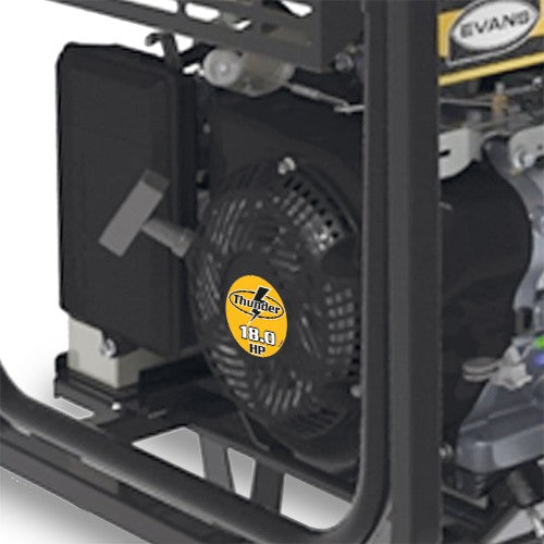 GENERADOR TRIFÁSICO 9.0KVA 18.0HP THUNDER - GT90MG1800THWAE