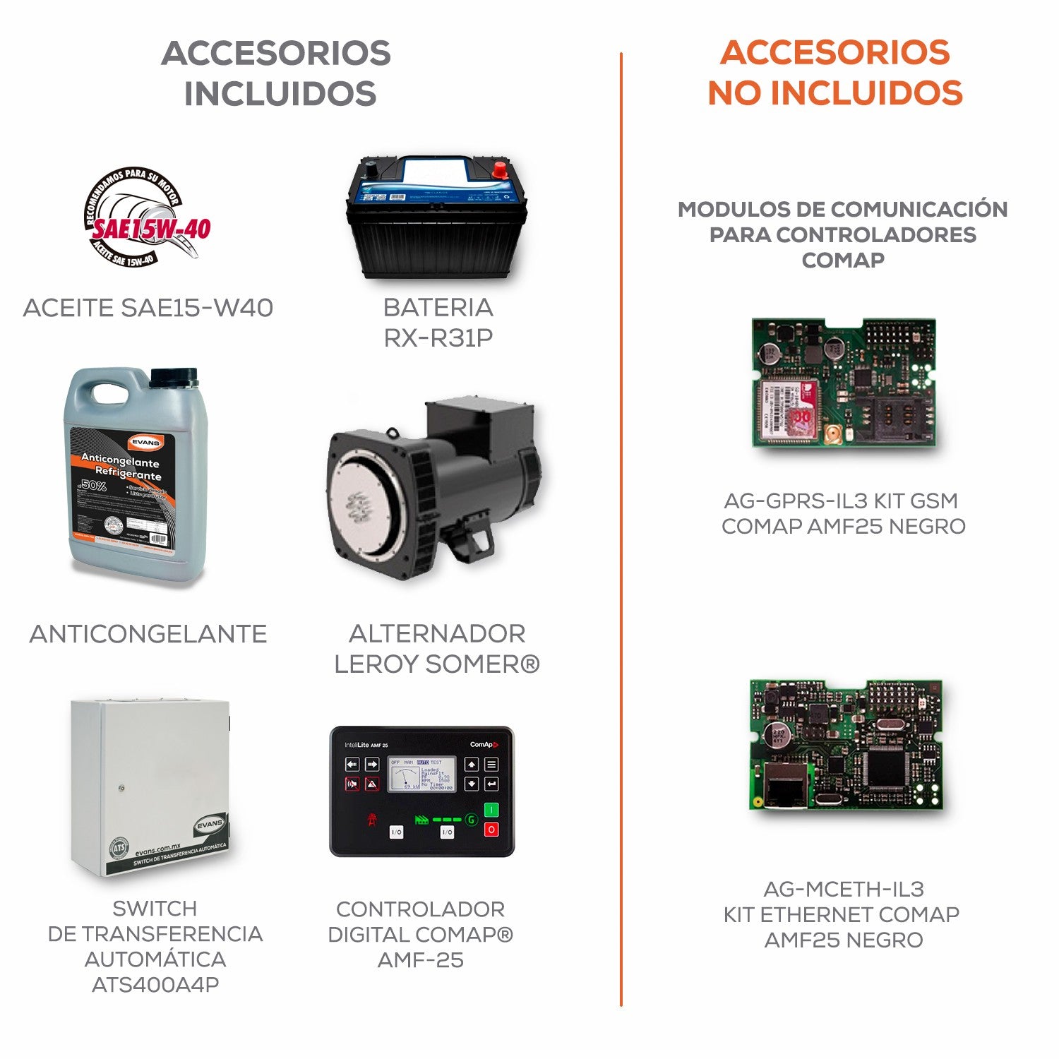 GENERADOR TRIFÁSICO 100KW A/A 220V VOLVO - GTC125DA220V
