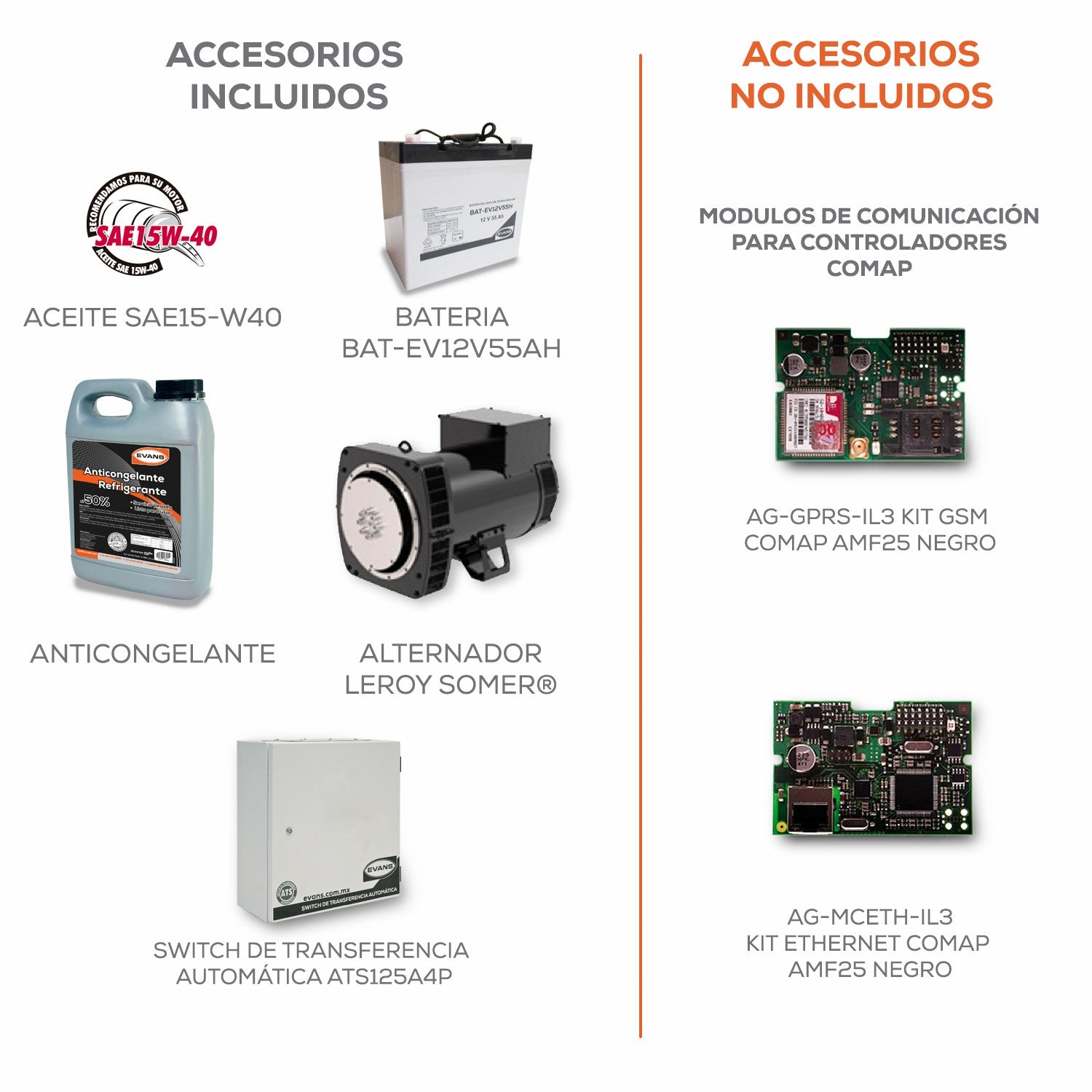 GENERADOR TRIFÁSICO 26KW A/A 440V KUBOTA - GTC34DA440K