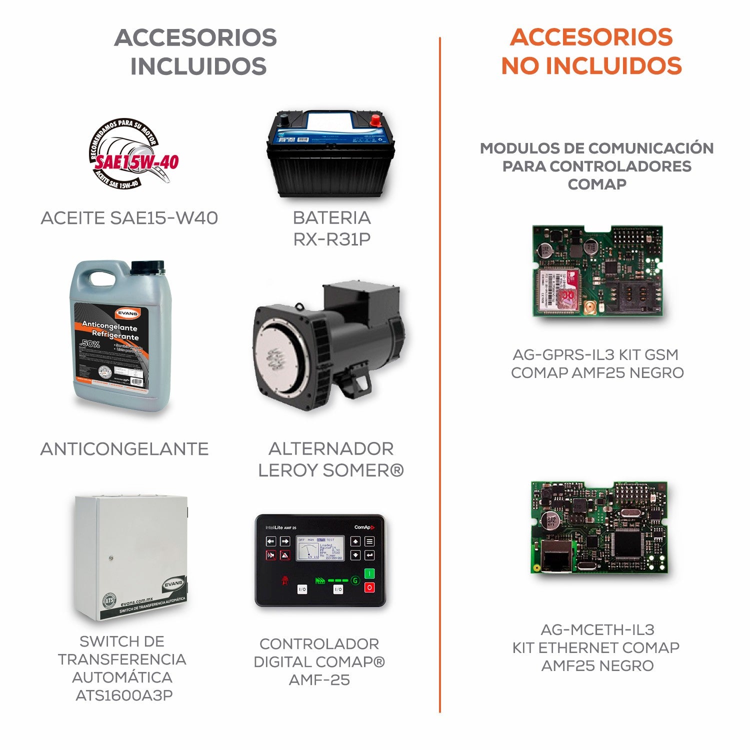 GENERADOR TRIFÁSICO 501KVA 220V A/A VOLVO - GTC501DA220V