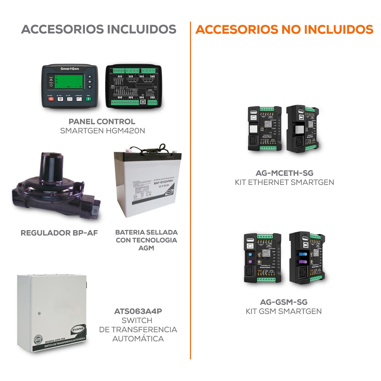 GENERADOR TRIFÁSICO 13.0KVA 23.0HP VANGUARD - GTR11LP2300BS