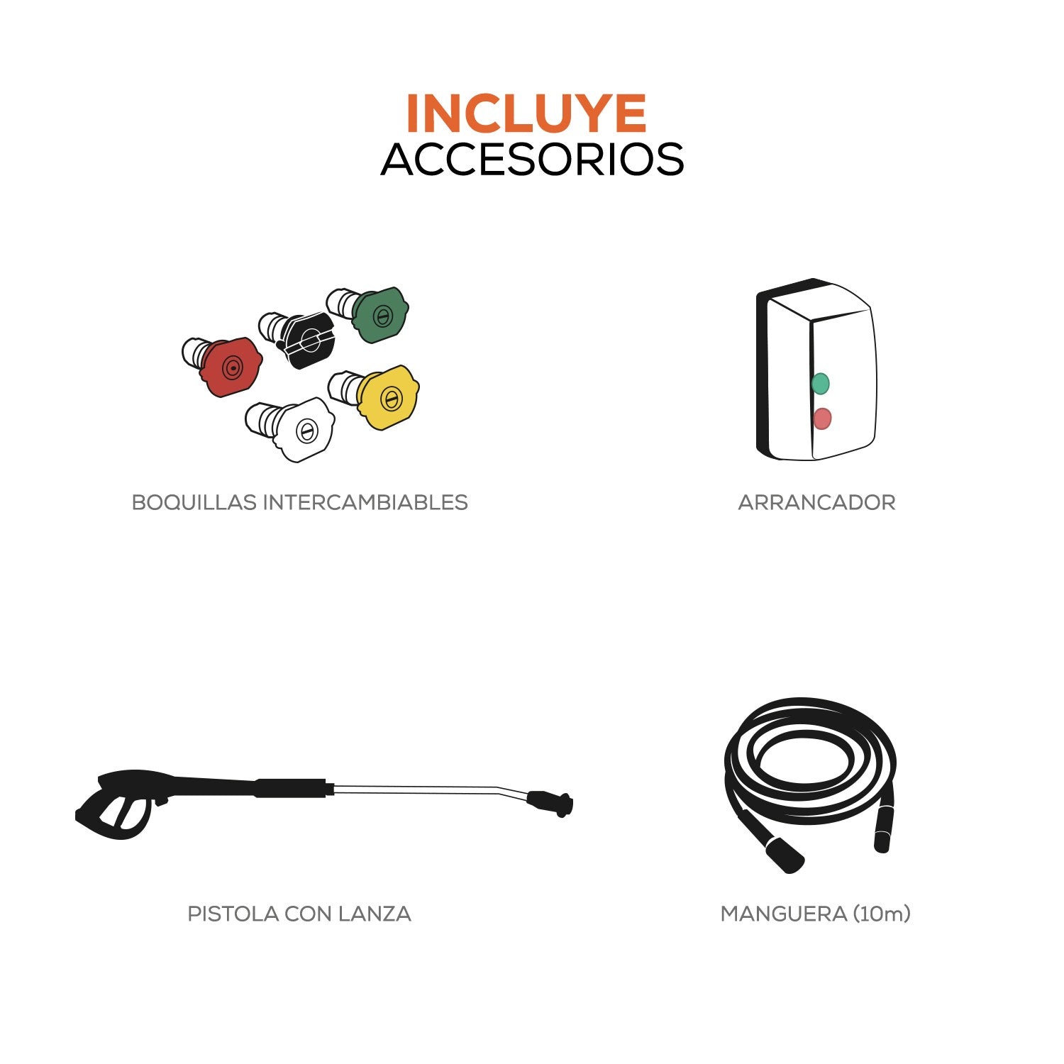 HIDROLAVADORA GASOLINA 13.5HP - HI16L36MG1350BS