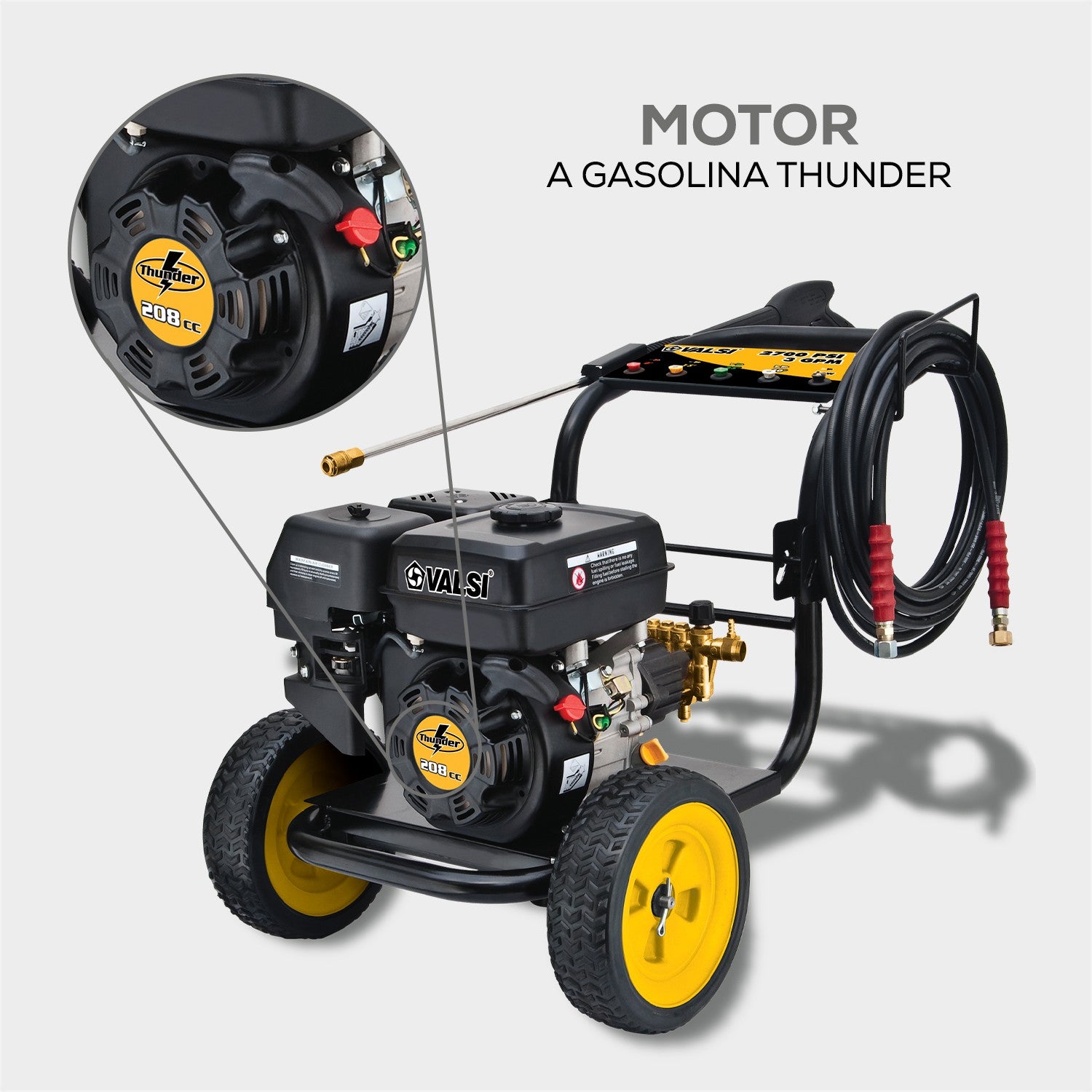 HIDROLAVADORA GASOLINA 7.0HP - HC12L27MG0700TH