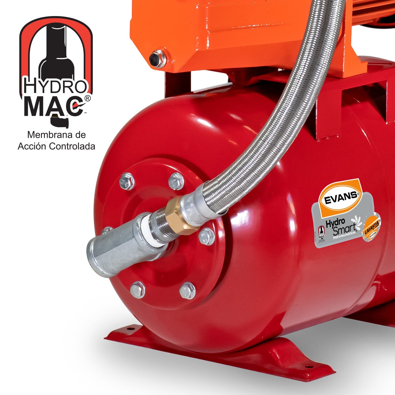 EQUIPO HIDRONEUMÁTICO JX2A 0.75HP 24 LT - EAJ075A-024L