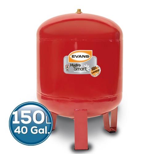 TANQUE HIDRONEUMÁTICO VERTICAL 150L - EQTH-150VE