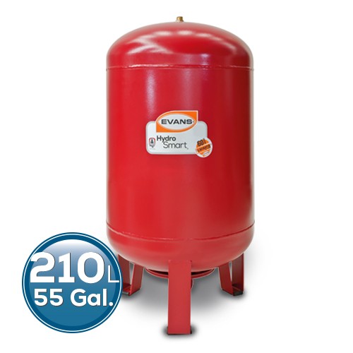 TANQUE HIDRONEUMÁTICO VERTICAL 210L - EQTH-210VE