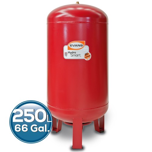TANQUE HIDRONEUMÁTICO VERTICAL 250L - EQTH-250VE