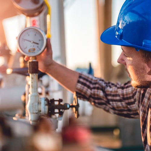 MANÓMETRO 0-100 PSI 1/4 NPT - MA100-1/4