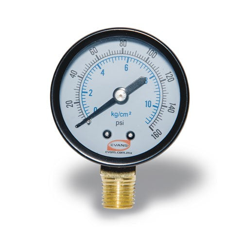 MANOMETRO 0-160PSI 1/4 NPT - MA160-1/4