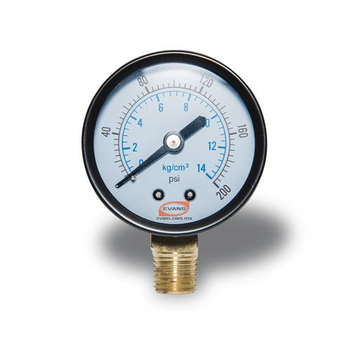 MANOMETRO 0-200PSI 1/4NPT - MA200-1/4