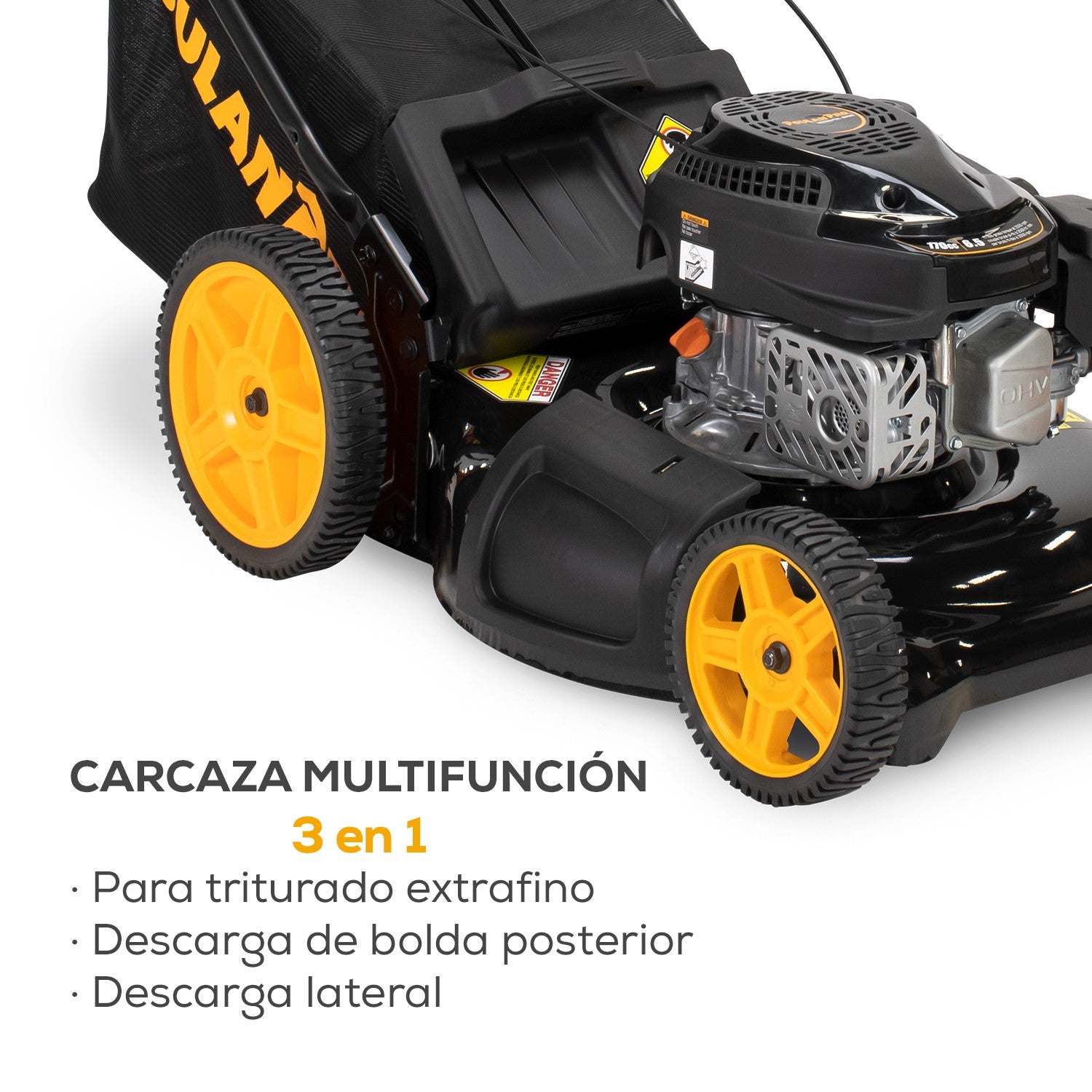 PODADORA 3 EN 1 EMPUJE 21" - PM21N170RH