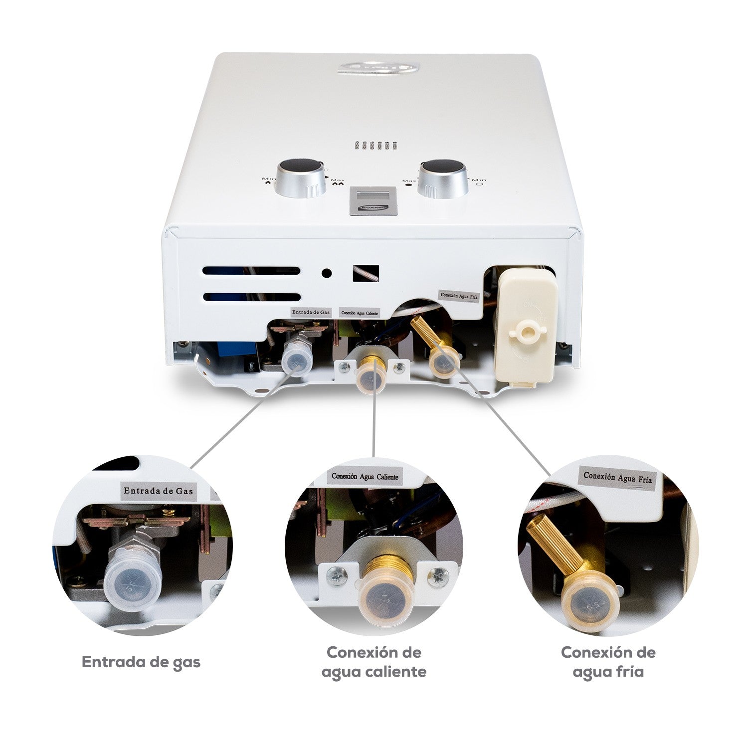 CALENTADOR INSTÁNTANEO 8L LP - CISS8L