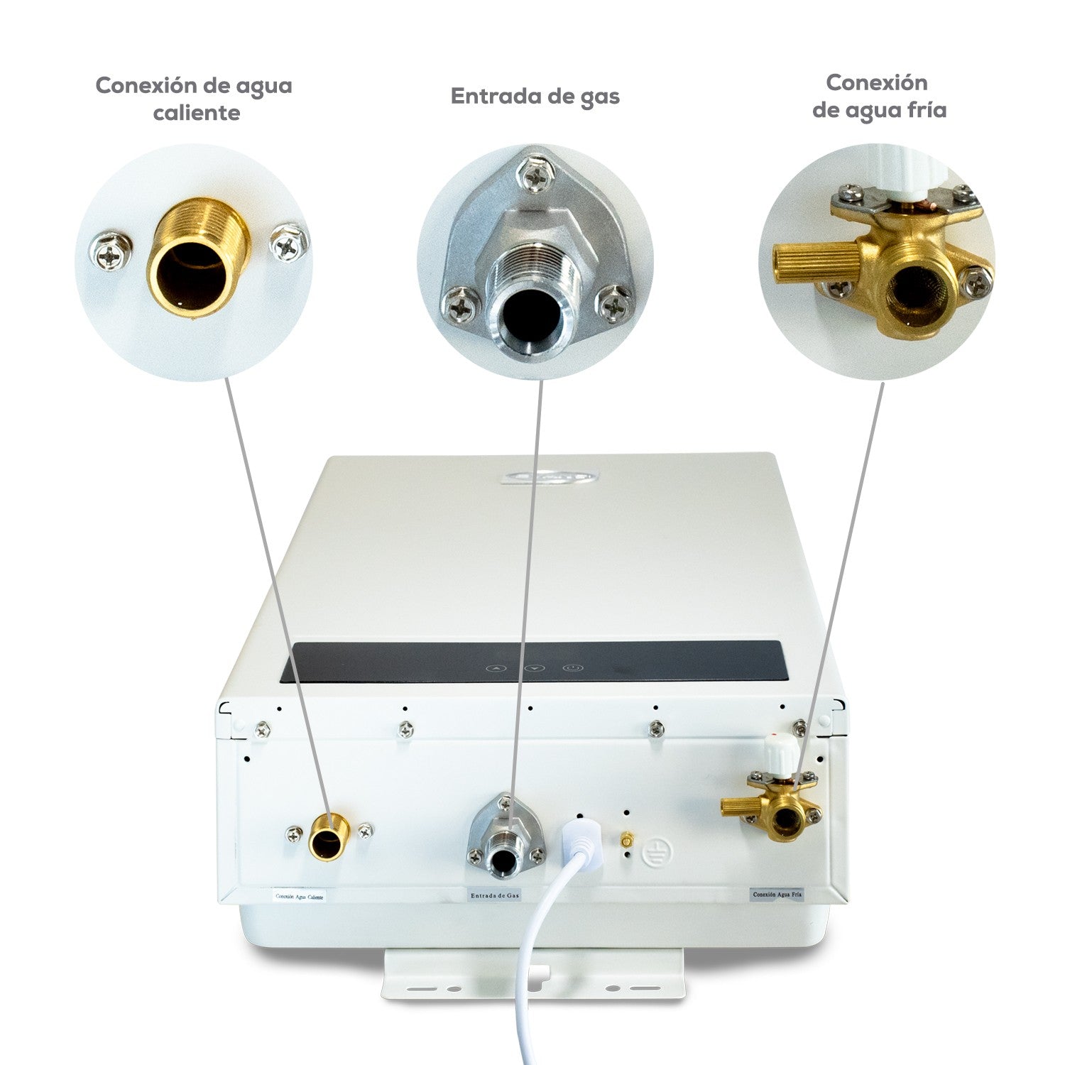 CALENTADOR INSTÁNTANEO TURBO 16L GN - CISST16LGN