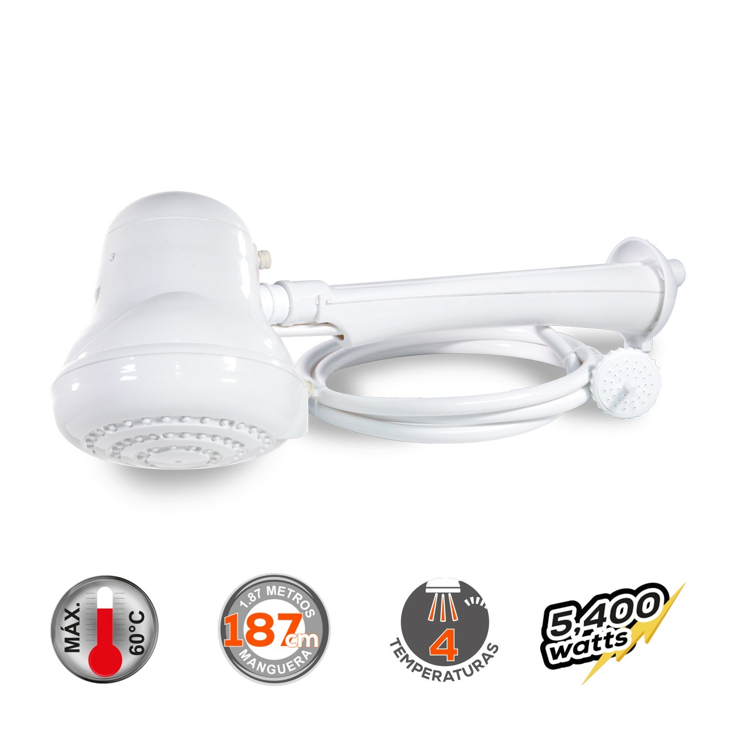 REGADERA ELECTRICA 4 TEMP - RE-P4T