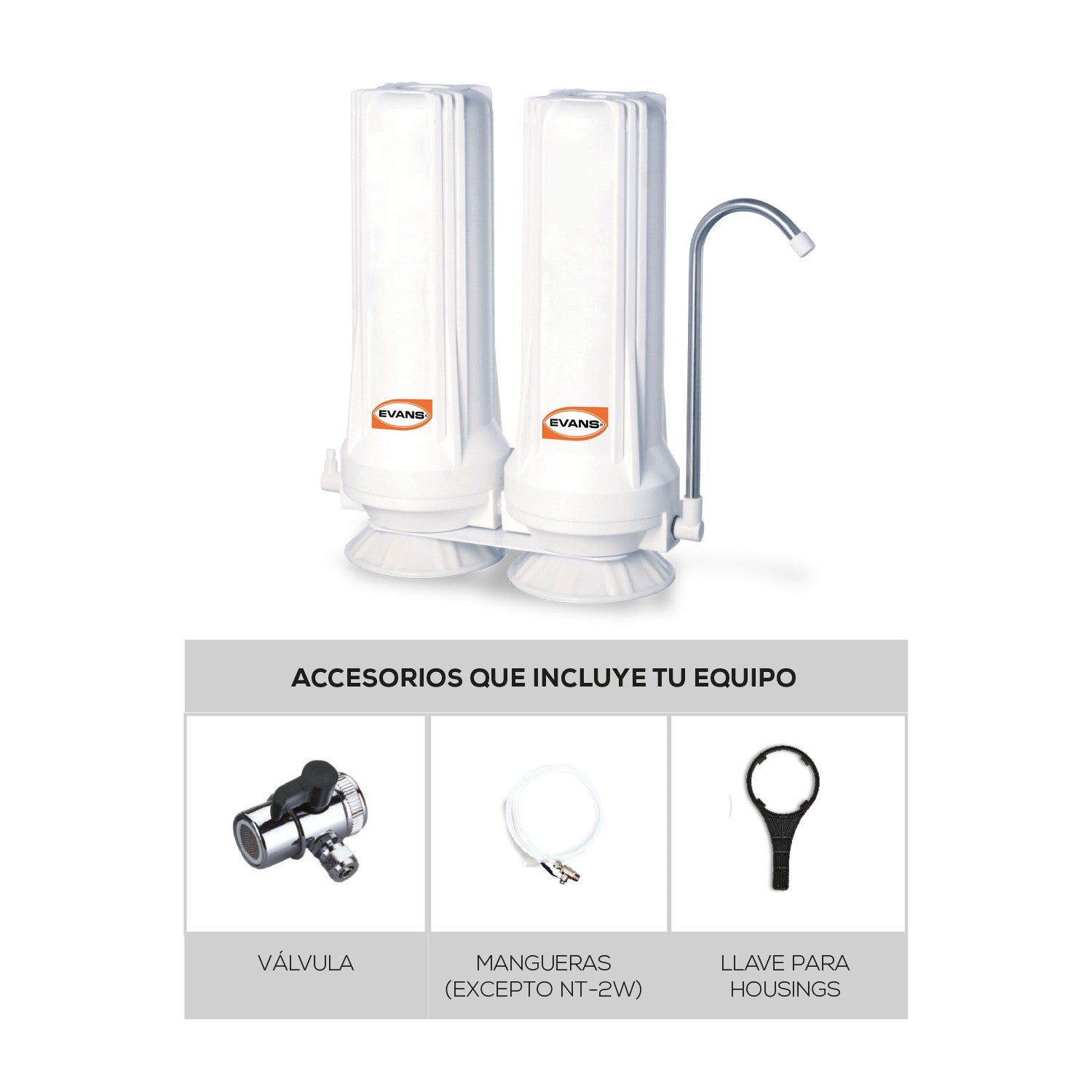 PURIFICADOR CON ULTRAFILTRACIÓN 2 ETAPAS - NT-2W