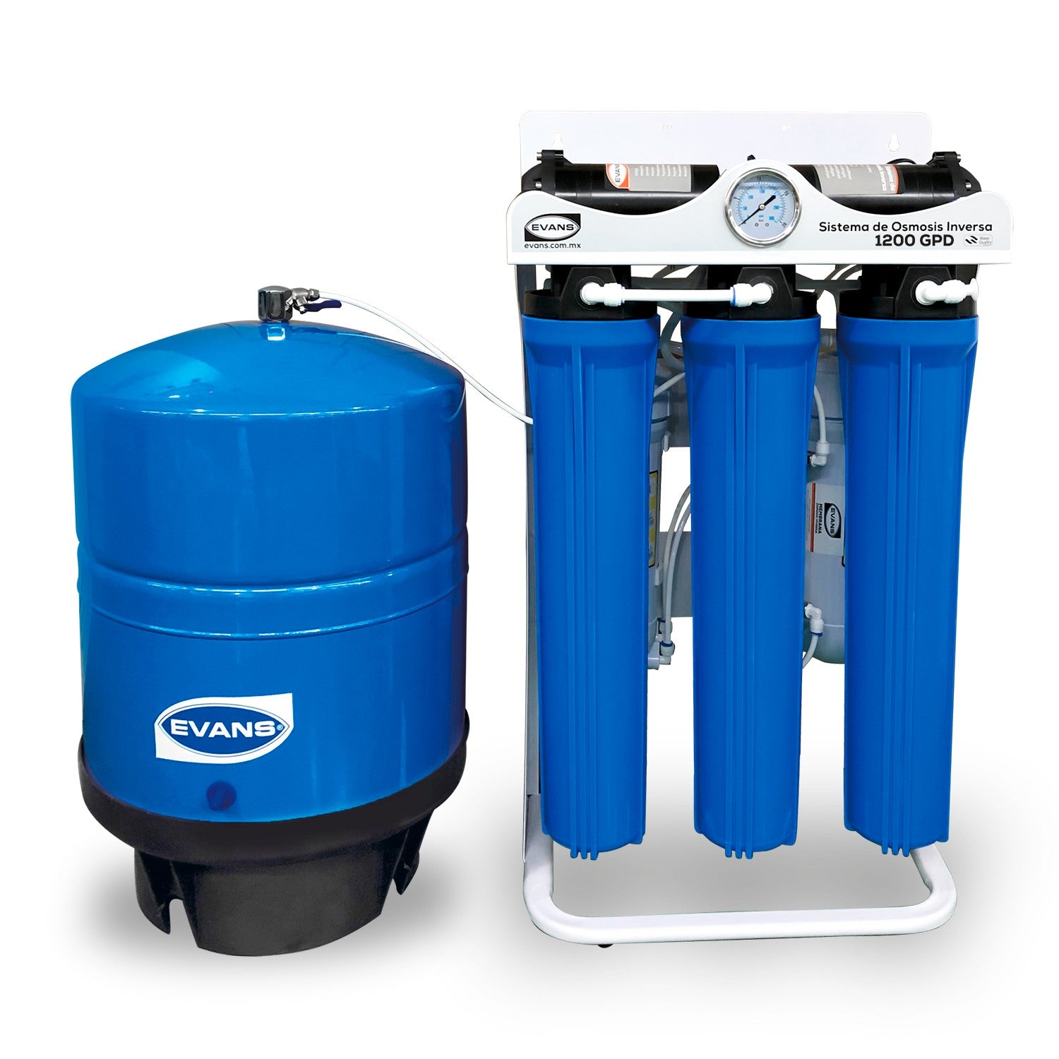 PURIFICADOR OSMOSIS INVERSA 6 ETAPAS 1200GPD - RO-1200G-D02