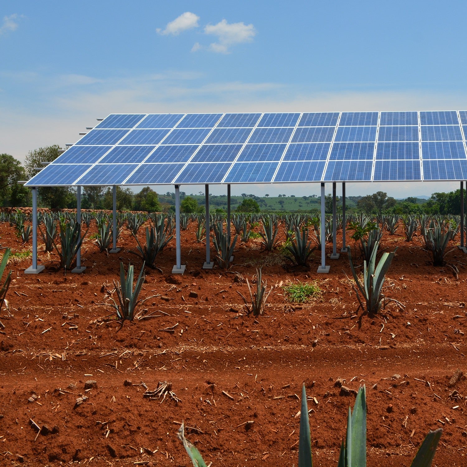 ESTRUCTURA PARA 20 PÁNELES SOLARES 2X10 - ASB20MFVG-2X10
