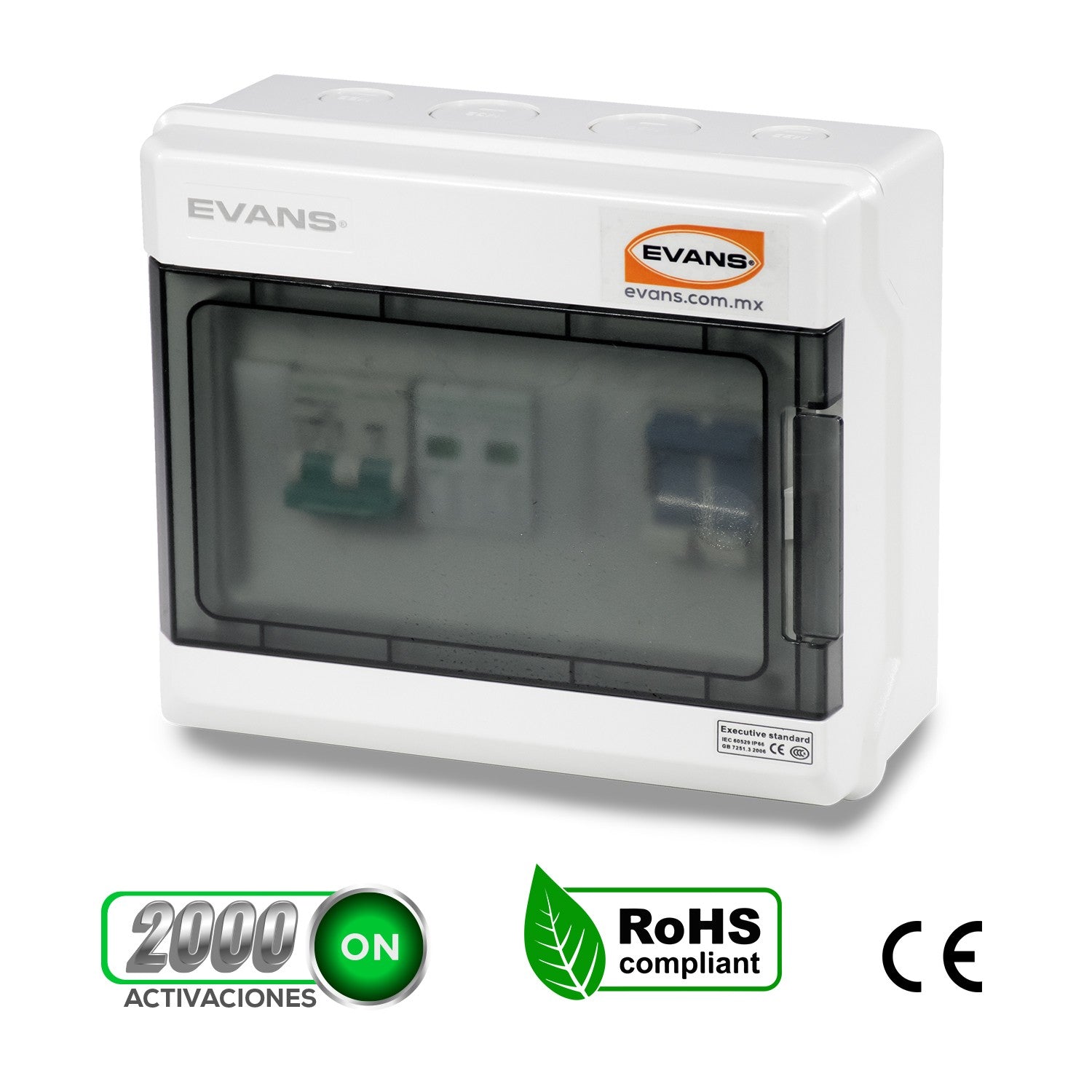 CAJA COMBINADORA 230VCA 32A - CBFV-VCA-32A