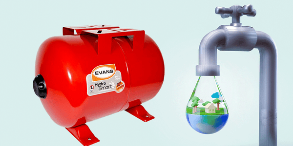 Uso eficiente de tanque hidroneumático para ahorrar agua y energía.