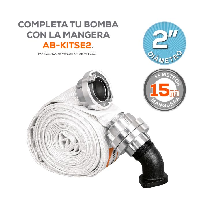 BOMBA DE AGUA RESIDUAL 3/4HP SAR1.5ME075F