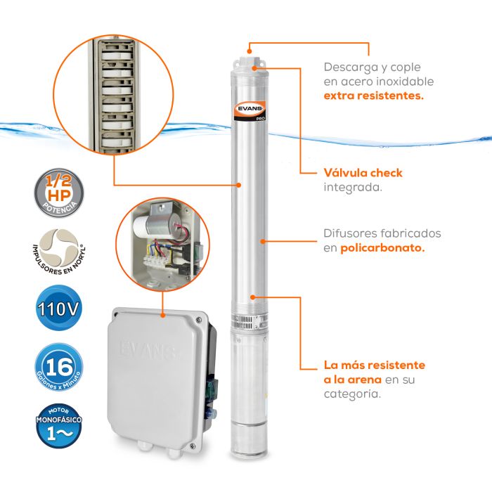 EQUIPO DE RIEGO 16GPM  1/2HP