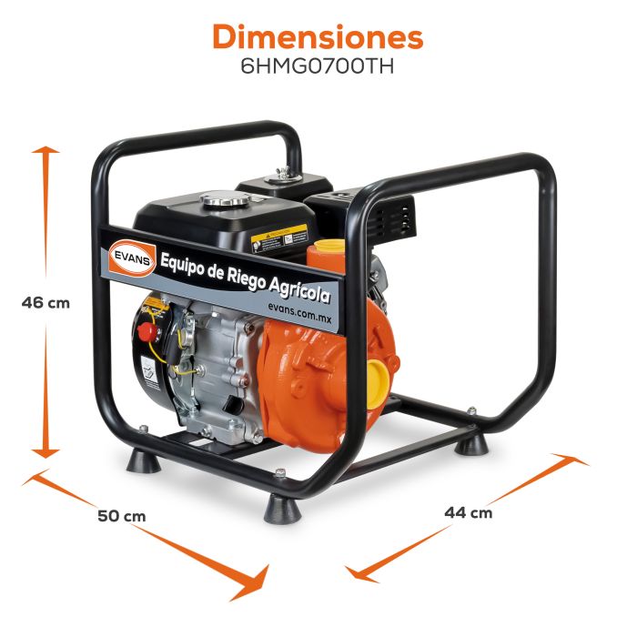 EQUIPO DE RIEGO 2"X1.5" 7HP