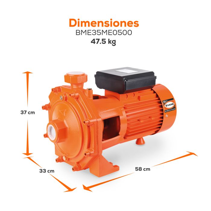 BOMBA MULTIETAPAS 35GPM 5HP