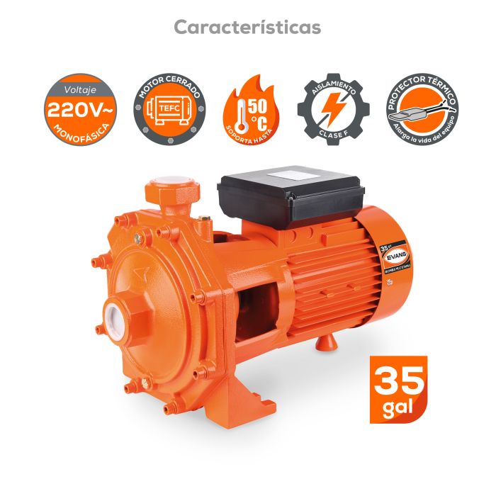 BOMBA MULTIETAPAS 35GPM 5HP
