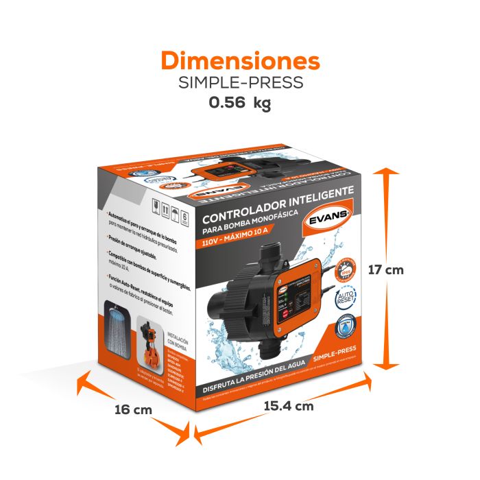 CONTROLADOR INTELIGENTE SIMPLE SIMPLE-PRESS-C