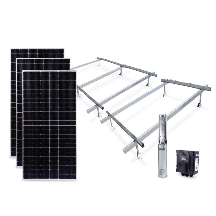 KIT SOLAR 3/4 HP 55L C/3 PANEL KIT-SOLAR-3/4