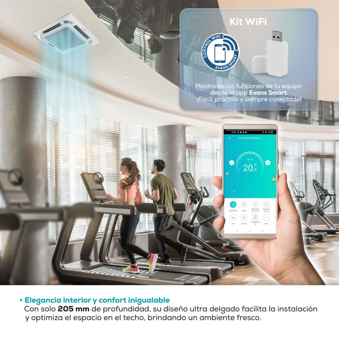 AIRE ACONDICIONADO 3T CASSETTE