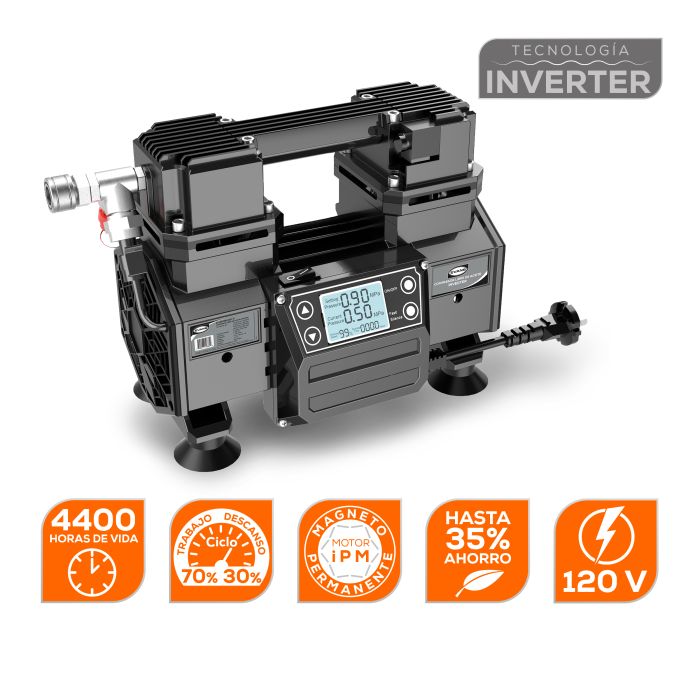 COMPRESOR LIBRE ACEITE 1HP - ELI45ME100G-P