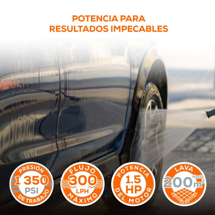 HIDROLAVADORA ELE 5.5LPM 1300PSI HD06L13ME150