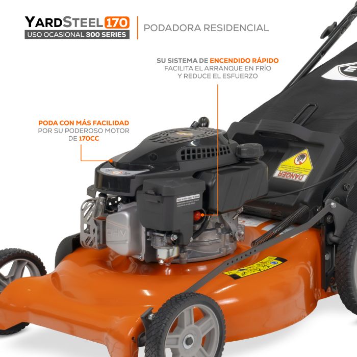PODADORA  21" SINGLE POINT PE21N170RH