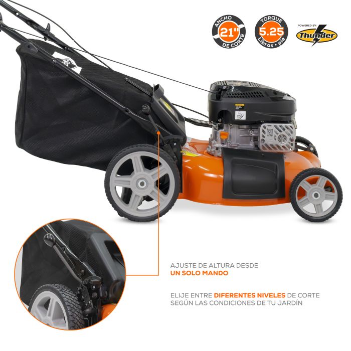 PODADORA  21" SINGLE POINT PE21N170RH