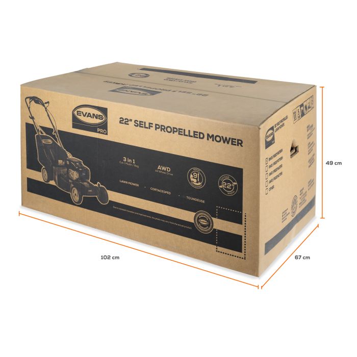PODADORA 22RWD3N1R8/11 BS163EV PE22YR725RH