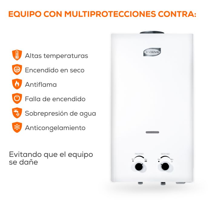 CALENTADOR INSTANTANEO 6L E GN