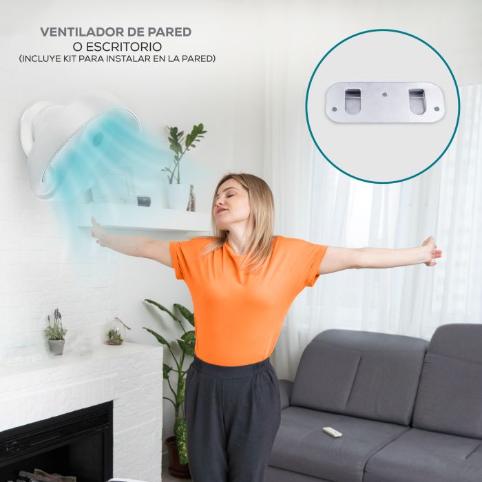 VENTILADOR DE PARED SIN ASPAS