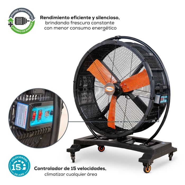 VENTILADOR IND. 18 000 M3/H