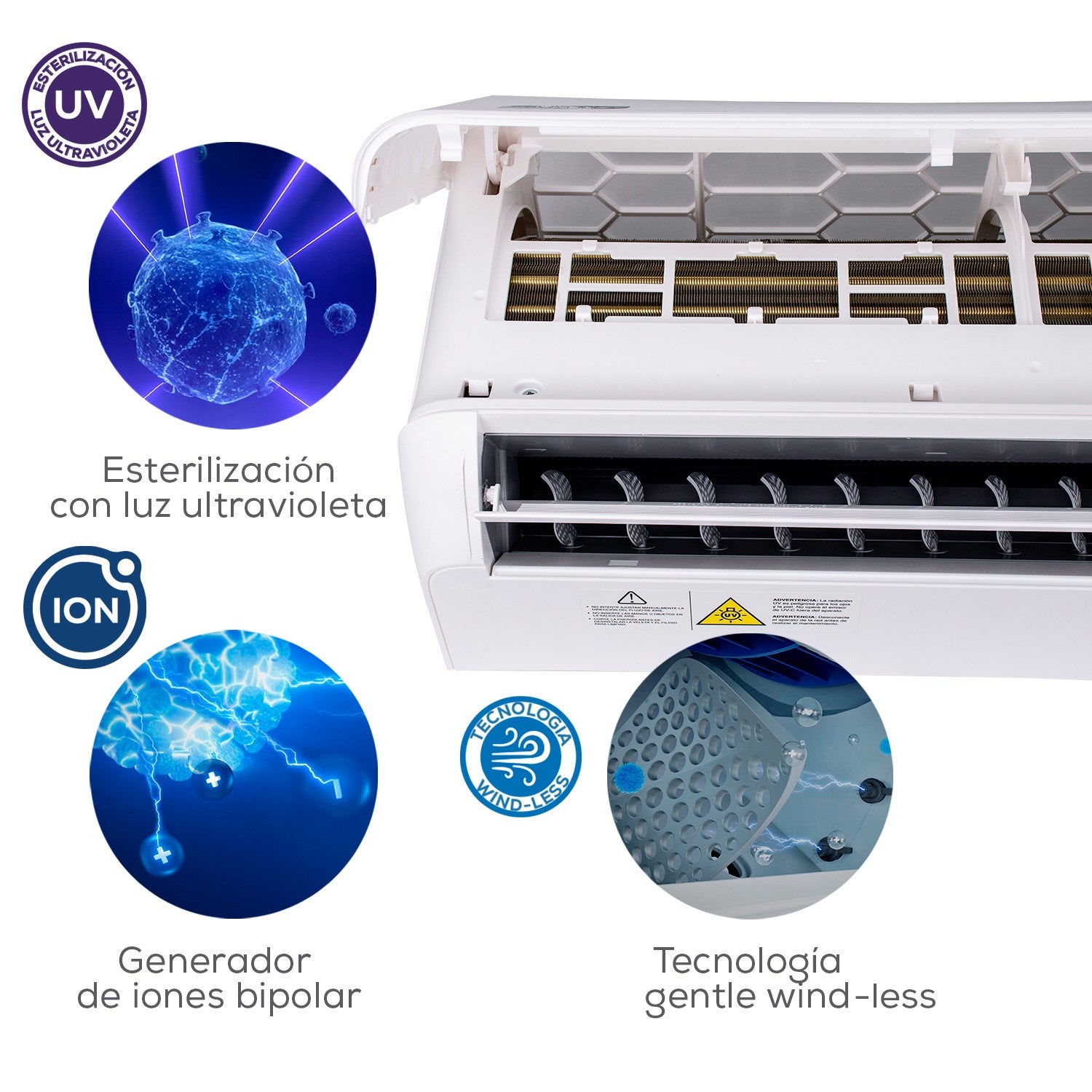 MINISPLIT INVERTER 2TON MEDICAIR - AC-MSI-2.0T-17