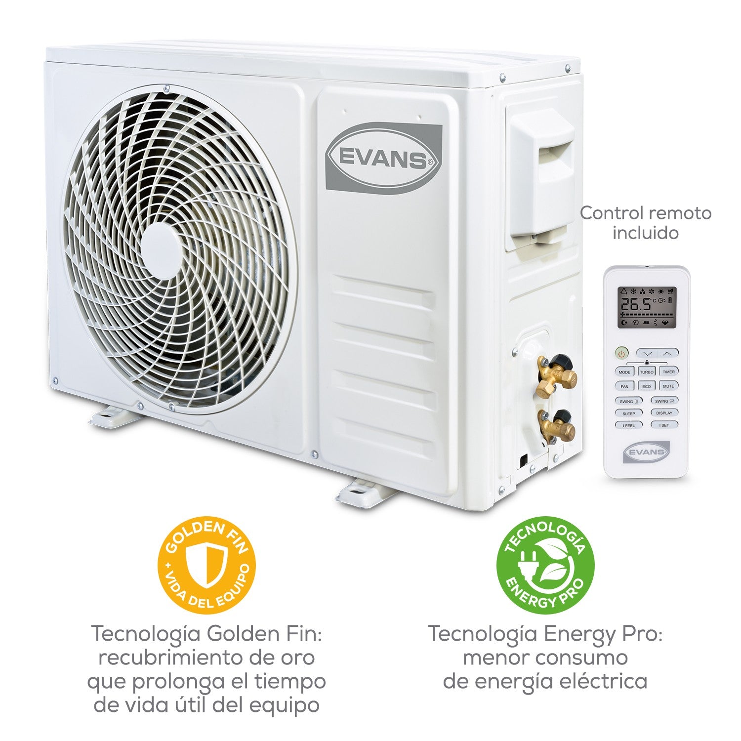 MINISPLIT 1 TON 115V HI-PLUS12 - AC-MS-1T115-12
