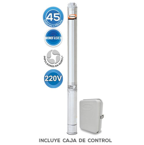 EQUIPO DE RIEGO SUMERGIBLE 45GPM 5.0HP 220V - SD460ME500G3