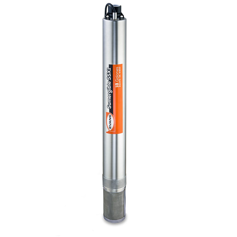 EQUIPO DE RIEGO SUMERGIBLE TRIFÁSICA 18GPM 1.5HP 220V - SSX1ME0150G