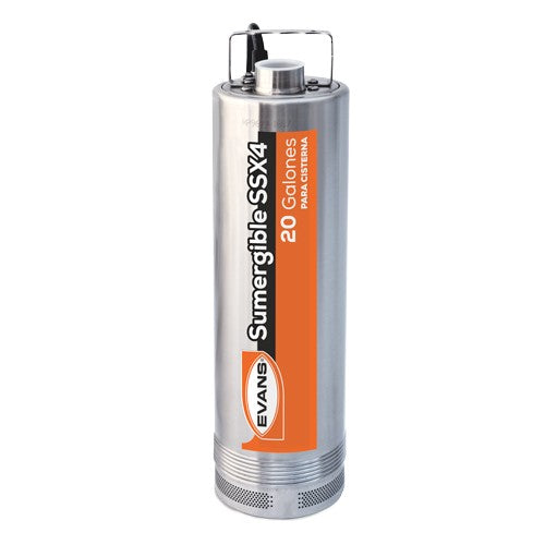 BOMBA SUMERGIBLE 20GPM 2.0HP 220V 3F - SSX4ME0200G-I