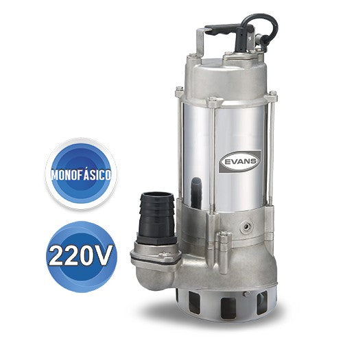 BOMBA INOXIDABLE PARA LODOS 1.0HP 220V - SV2ME100G-I