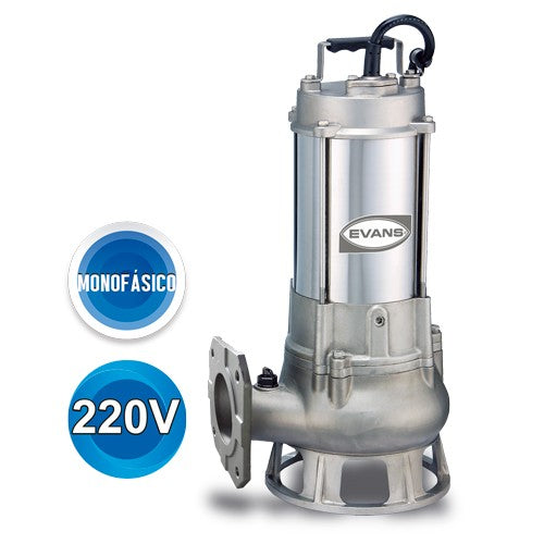BOMBA INOXIDABLE PARA LODOS 2.0HP 220V - SV3ME200G-I