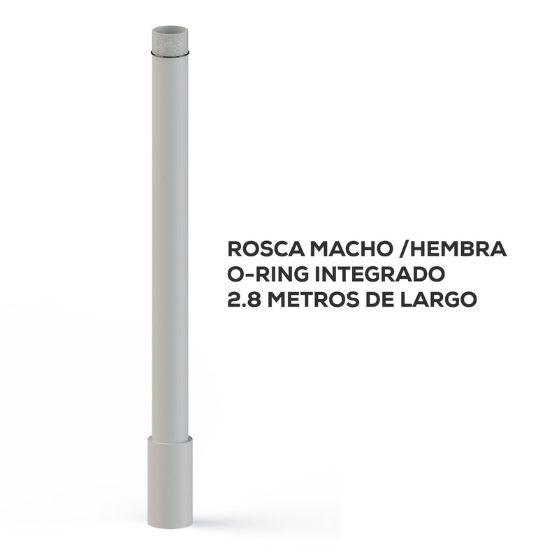 TUBO DE CULUMNA UPVC 3" - UPVC300-150M