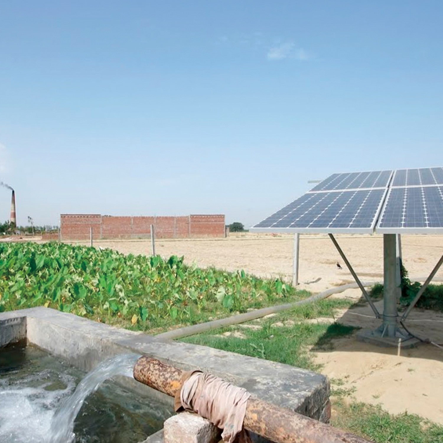 BOMBA DE 5 PÁNELES SOLARES 1.5HP 60LPM - SOLAR150-60L